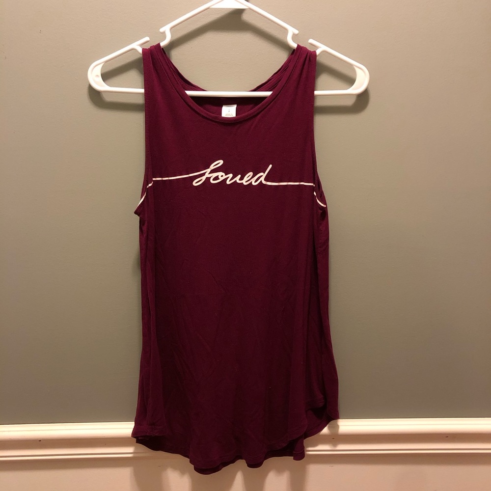 Flowy sleeveless top
